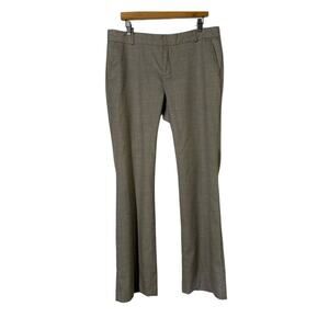 Banana Republic Womens Wide Leg Dress Pants Tan Career Trousers Size 14